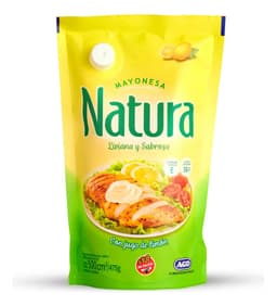 Mayonesa Natura sin TACC en doypack 475 g