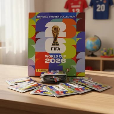 Álbum Tapa Blanda y 25 Sobres Panini Mundial FIFA 2026