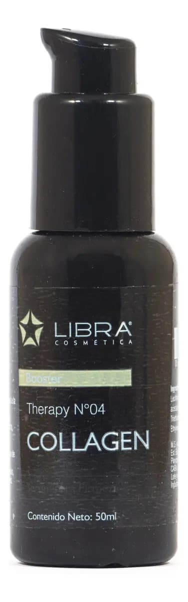 Booster Serum Colageno 10% Firmeza Todo Tipo Piel 50ml Libra Momento de aplicación Día Noche