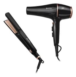 Set Suono Planchita De Cerámica + Secador De Pelo Con Difusor Alisador Antifrizz 1800w