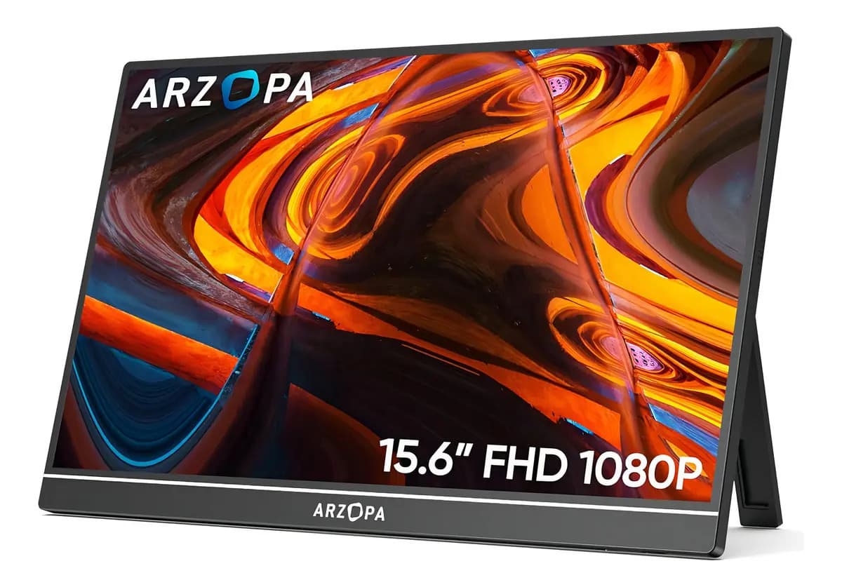 Arzopa A1 Monitor Portátil 15.6'' 60Hz 1080p color Negro