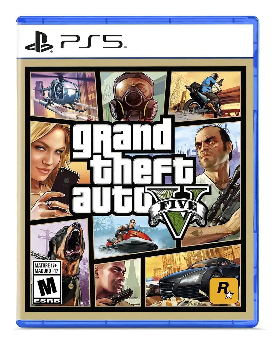 Rockstar Games Grand Theft Auto V edición Standard para PlayStation 5