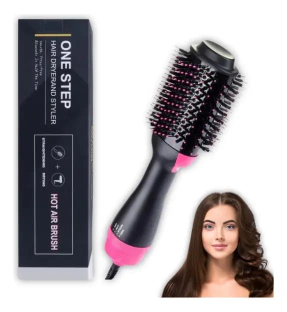 Cepillo Plancha Pelo Alisador Secador Electrico Cabello