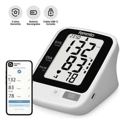 Tensiometro Digital De Brazo Batería Recargable Usb Aparato Para Medir Presion Arterial Medidor Automatico Femmto