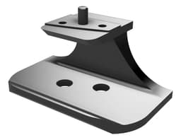 Estante P/ Control Remoto En Zocalo Patas Tv LG 49lj5500 Color Negro