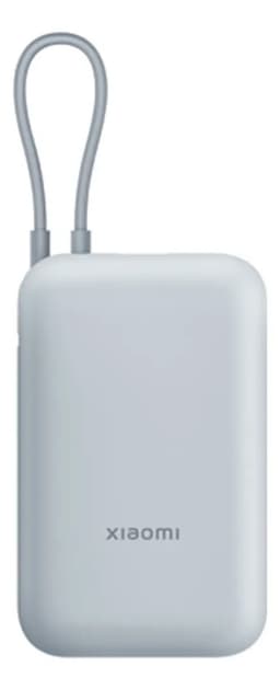 Xiaomi Power Bank 10000mah (cable Integrado) // Color Azul Claro