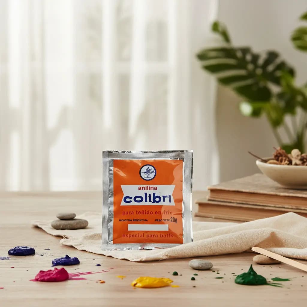 Colibri Anilina Para Teñido En Frio X 20 G Los Colores Color Vicuña