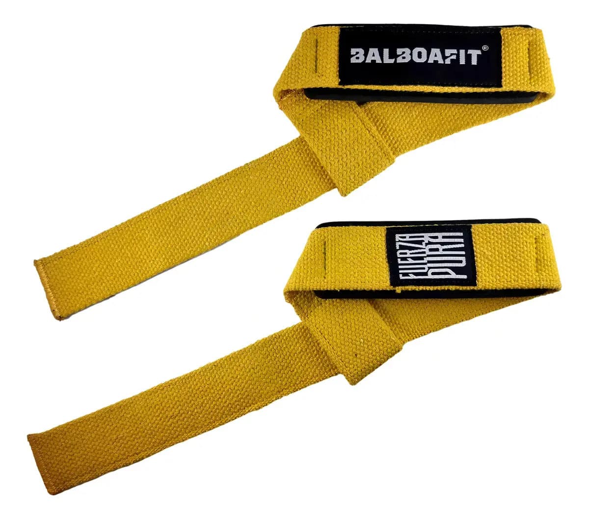Straps Cinta De Agarre Balboa Fit Color Amarillo