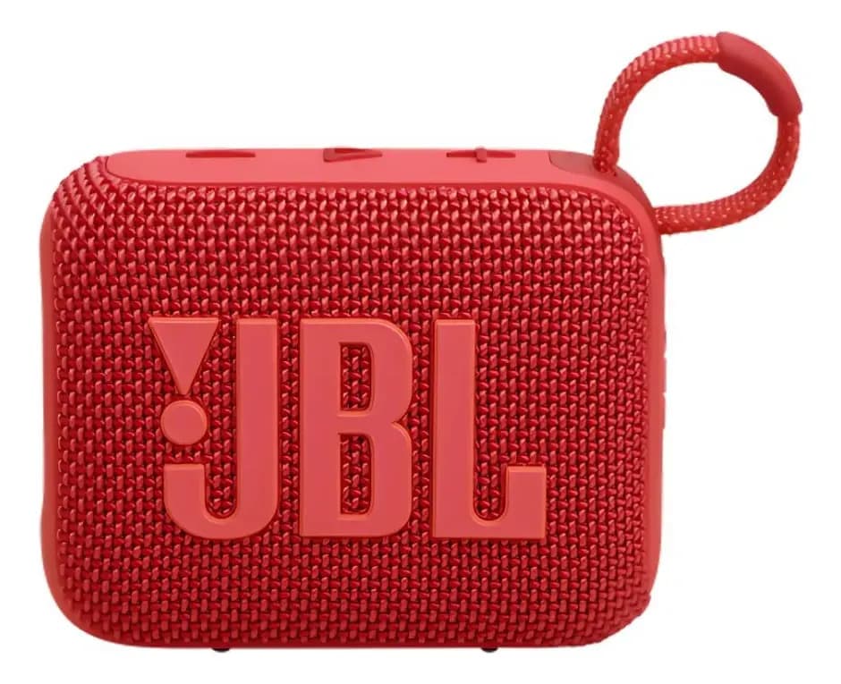 Parlante Jbl Go 4 Portátil Bluetooth Waterproof Color Rojo