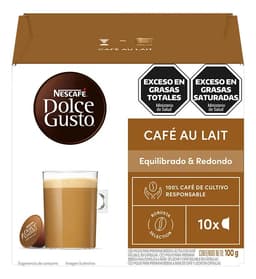 Caja 10 Capsulas Dolce Gusto Au lait Nescafe