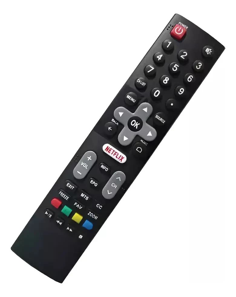 Control Remoto Smart Talent Tal Loa-49mhd Quantic Qi49r18s Negro