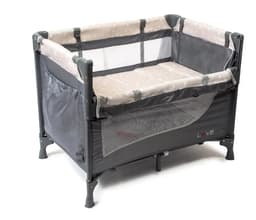 Practicuna Colecho Doble Altura Corralito Mosquitero Color Beige/gris