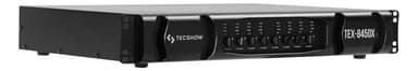 Amplificador Tecshow TEX-8450X 8 Canales Clase D 3600W Con Crossover
