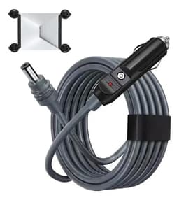 Kit Cable Starlink Mini +soporte Starlink Auto 12v/24v 3m ,starlink Mini Soporte,cable Adaptador Auto 12v / 24v /p Starlink Mini 3 Metros,soporte Blanco P/antena Mini Starlink C/sopapa Vidrio Auto
