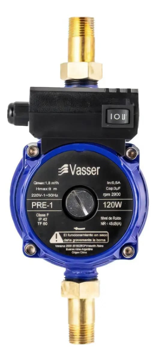 Bomba presurizadora Agua Vasser PRE-1 120W