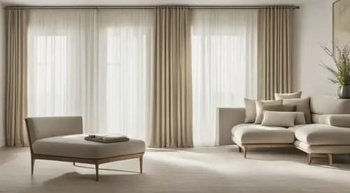 Cortina Blackout Textil 2 Paños 1,40 X 2,10 Presilla Oculta
