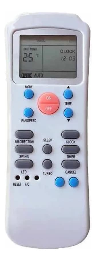 Control Remoto Aire Acondicionado Surrey Carrier Tempstar