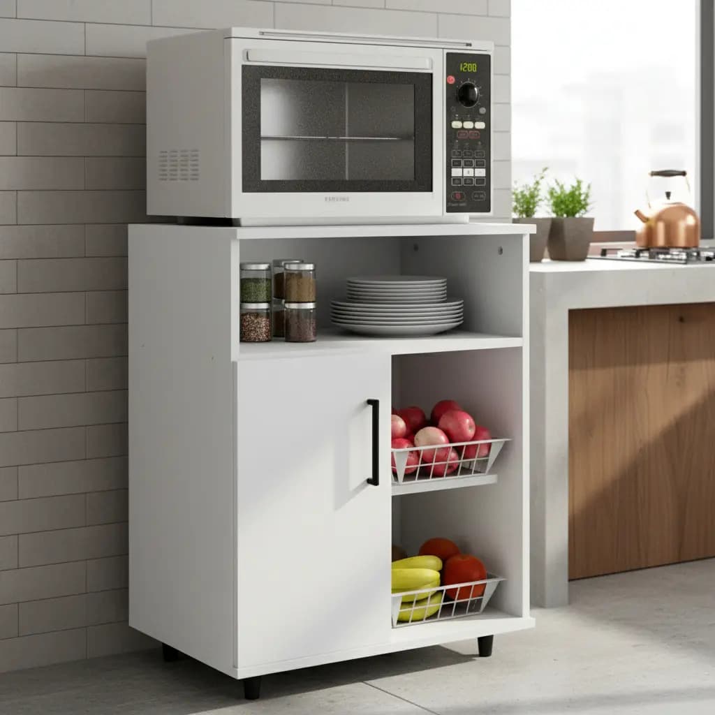 Mueble organizador G15 Centro Estant blanco Alto 76 x Ancho 60 cm