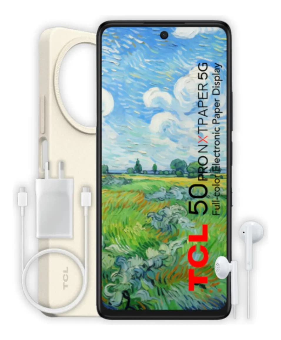 Celular Tcl 50 Pro Nxtpaper 5g 512gb White - Excelente (Reacondicionado)