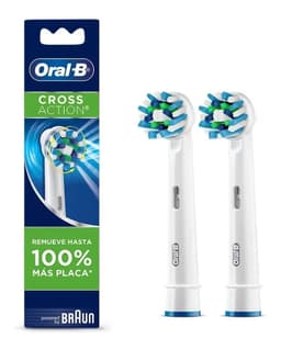Pack X2 Repuestos Cabezales Dentales Pro Cross Action Oral B