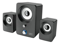Parlante Alchemy Gtc Spg-153 2.1 Usb 2.0 Negro Mp3 Mp4 Frecuencia 100hz-20khz