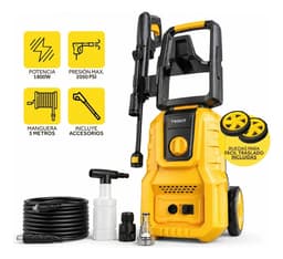 Hidrolavadora Electrica Alta Presion Profesional Trent Hlt319 1800w Amarillo 50hz