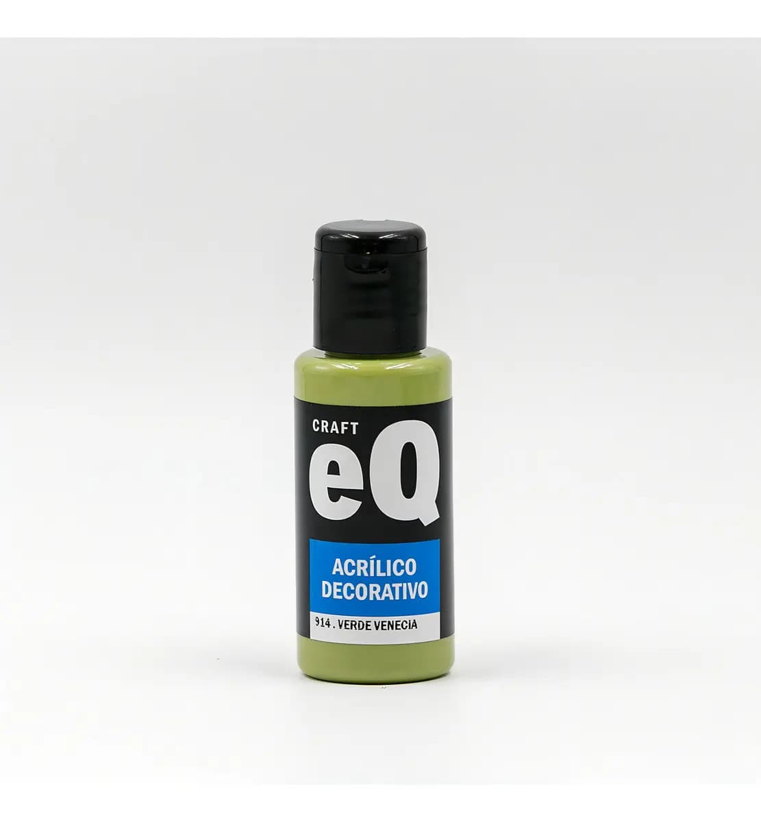 Pintura Acrilica Decorativa Eq Arte 50cc Óleo Verde Venecia