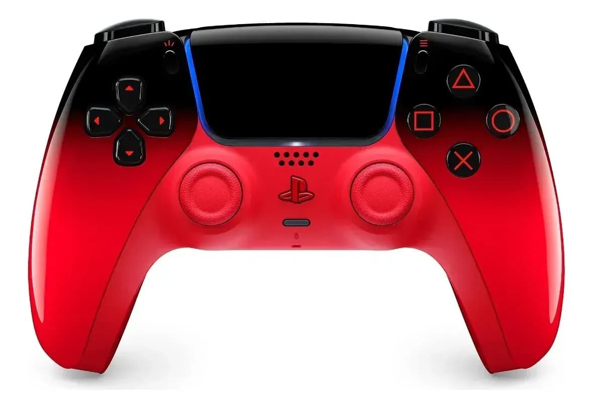 Control Dualsense Ps5 Edicion Hyperpop Collection Neón Techno Red
