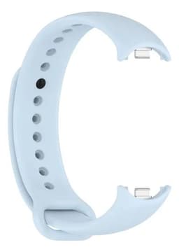 Malla Para Mi Smart Band 8 Y 9 Xiaomi 1.62 Mi Smart Band 10 1.72 De Silicona Y Con Enganche Acero Metal Generica Marca Miaband Color Celeste Cielo