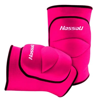 Rodilleras Voley Nassau Acolchonadas Color Fucsia Talle Xs