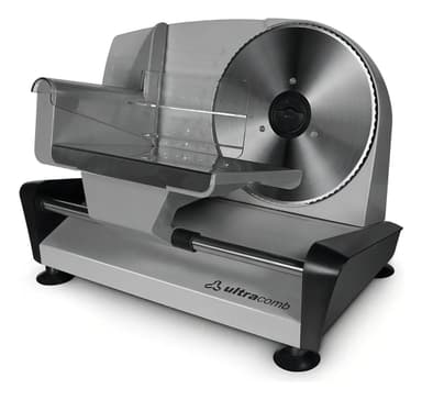 Cortadora de Alimentos y Fiambres Marca Ultracomb Fs-6301 0-15 mm Acero Inoxidable
