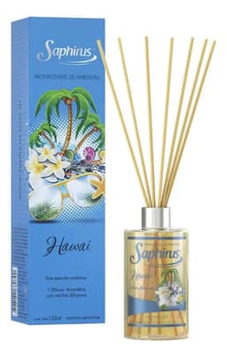Difusor Aromático Saphirus Varillas Aroma Hawai 125ml