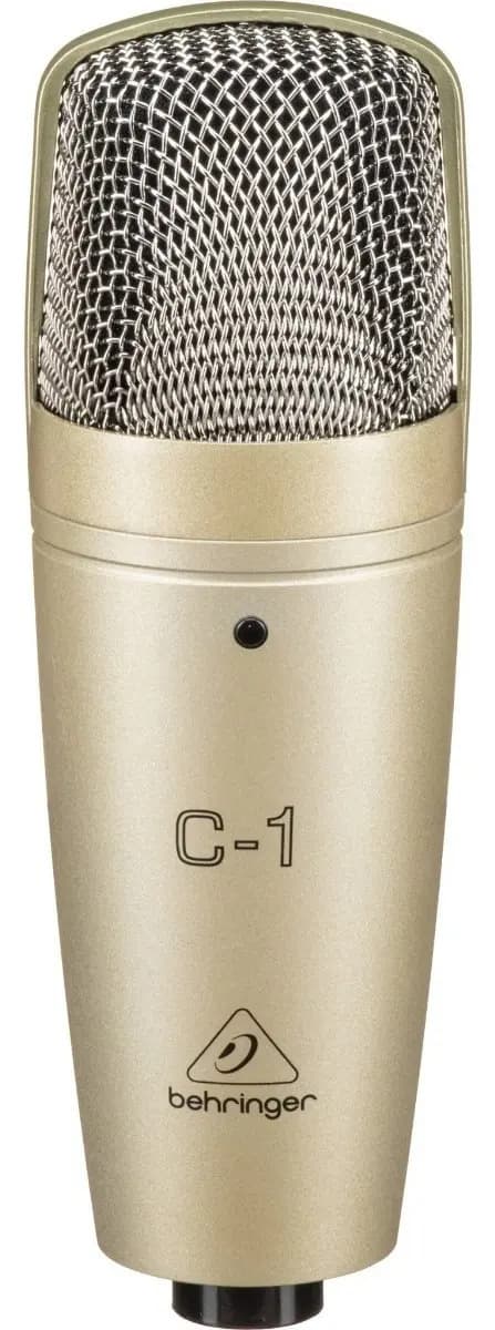 Behringer C1 Microfono Condensador De Estudio Color Plata