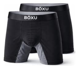 Pack X2 Boxer Bamboo Premium Panel Anti Rozadura Deporte