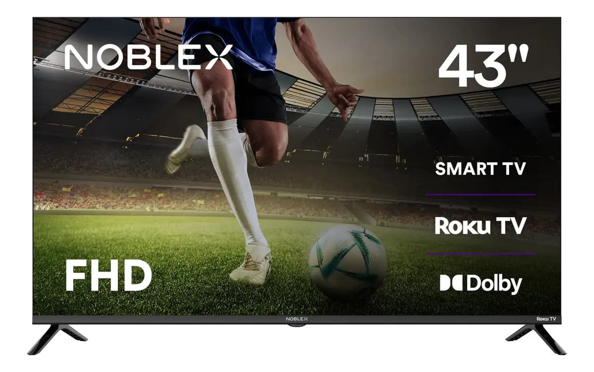 Smart Tv Noblex Roku 43 Pulgadas Led Fhd