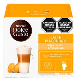 Café latte macchiato en cápsula Nescafé Dolce Gusto Cápsulas