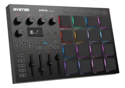Controlador Midi Usb Emp16 Avatar 16 Pads 4 Faders Bluetooth