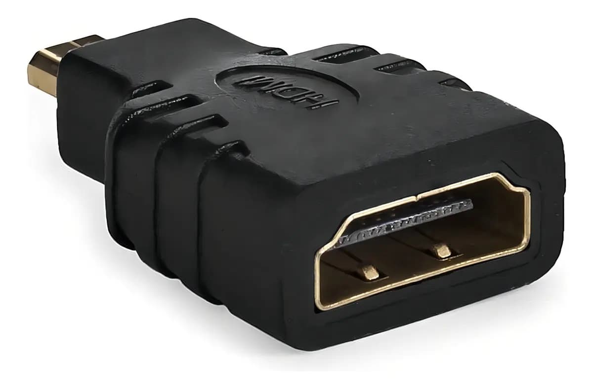 Adaptador Hdmi micro Hdmi macho a hembra