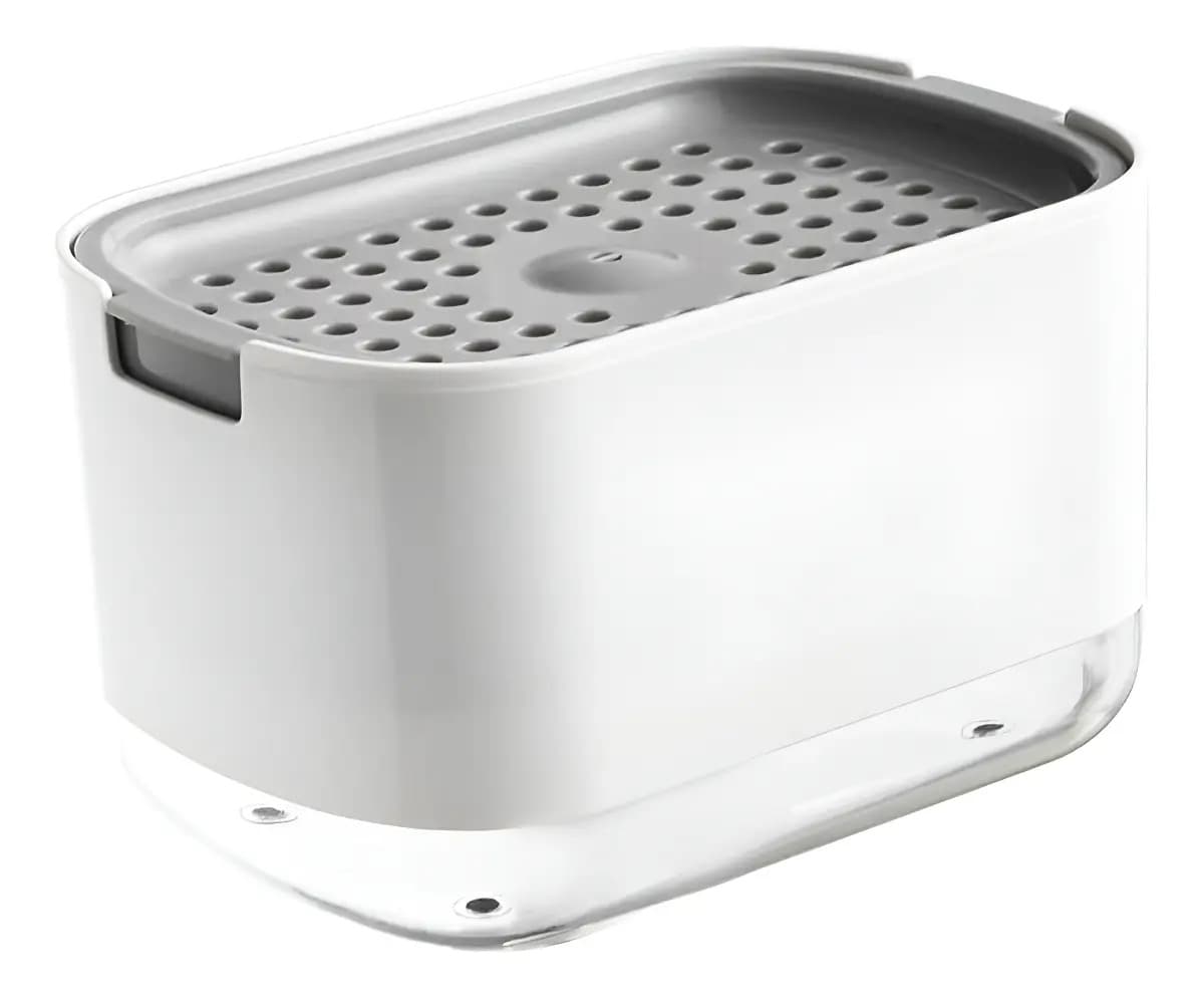 Dispenser Detergente Jabón Presión CompraHoy Blanco Plástico Cocina