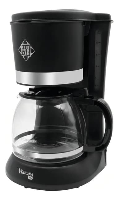 Telefunken Verona Plus 1,2l Cafetera Eléct Filtro Lavable