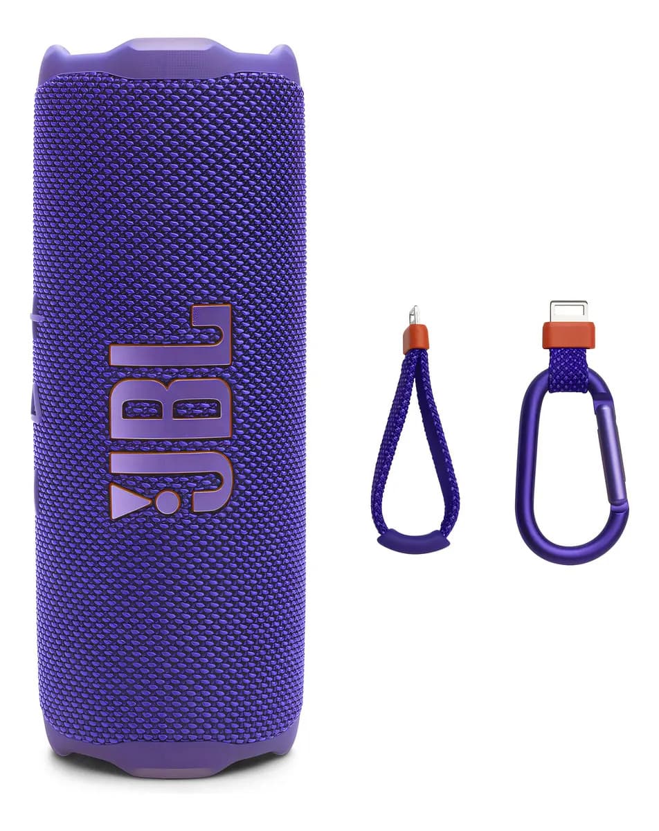 Altavoz Jbl Flip 7 Portátil, Impermeable, A Prueba De Caídas Color Purple