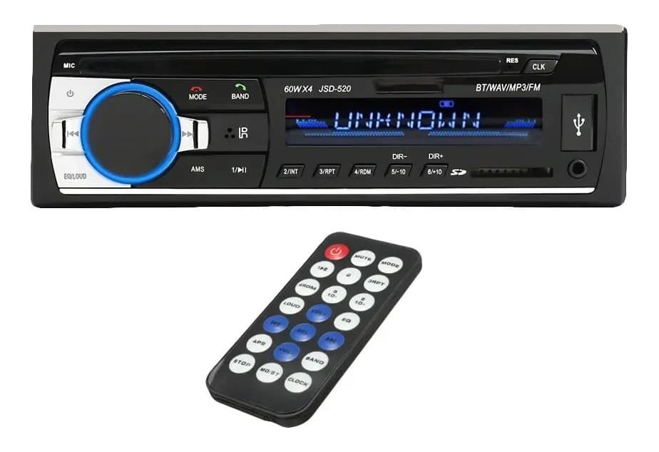 Stereo bluetooth auto car estereo usb mp3 fm Smart Tech JSD-520