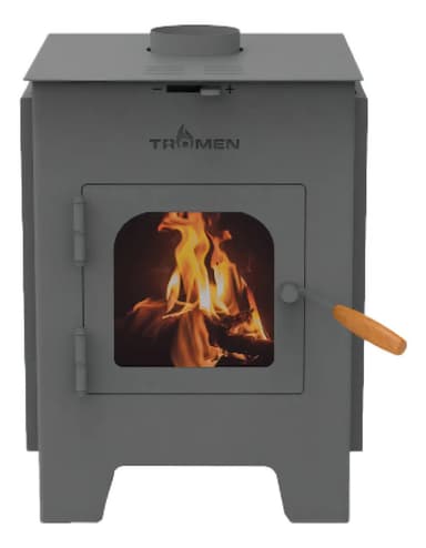 Calefactor a Leña Tromen Pehuen 6000 Kcal Doble Combustión 65m²