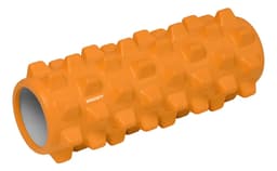 Rolo Rodillo Masajeador Energy Fit 33cm Yoga Pilates Naranja Intenso