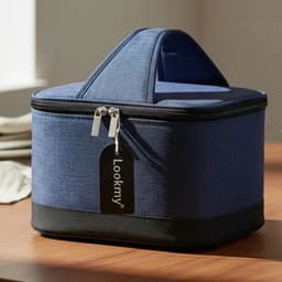 Lunchera Térmica Calor Y Frio Impermeable Lookmy | Lanchera Escolar Adulto Azul | Lonchera Infantil Para Viandas almuerzo trabajo escuela