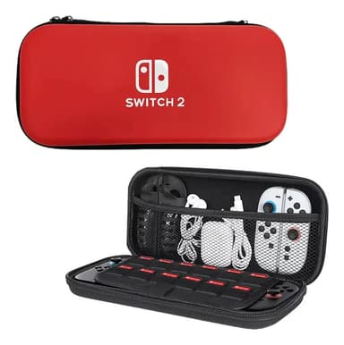 Estuche Protector para Nintendo Switch 2 de Goma EVA Resistente al Agua