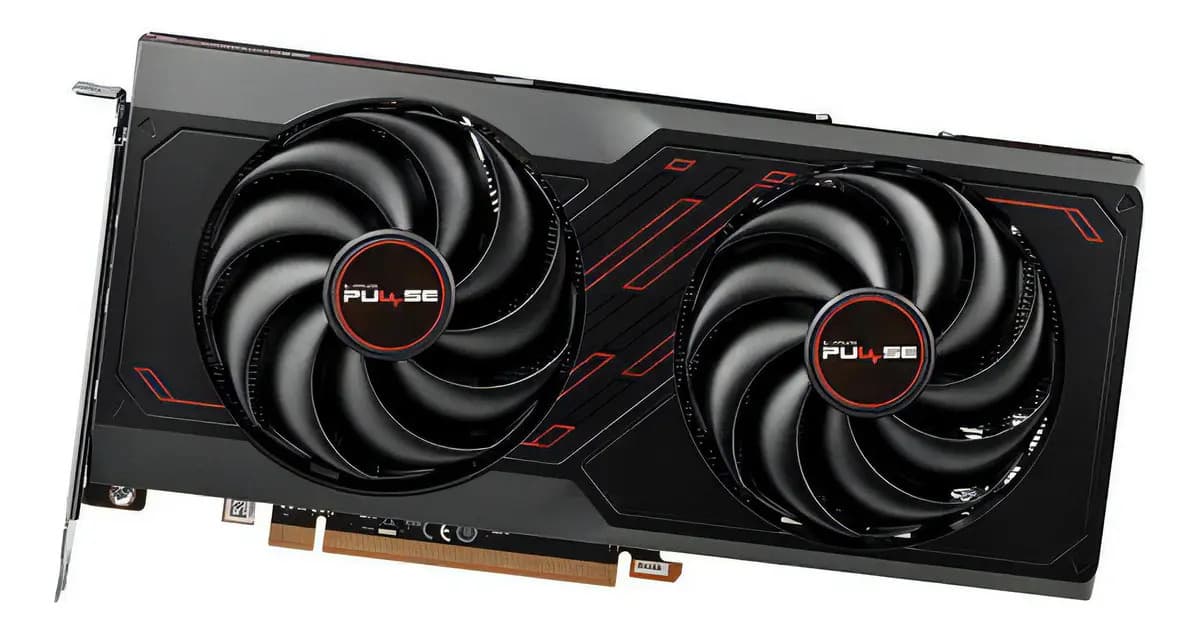 Placa De Video Sapphire Pulse Rx 7600 Oc 8gb Gddr6 Radeon Pc
