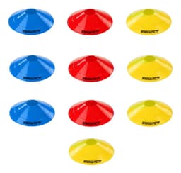 Conos Tortuga Futbol Pack X 10 Agilidad Marca Energy Fit Color Mixto