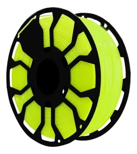 Filamento Pla Hellbot Lock V2 1kg 1.75mm Color Amarillo Flúor