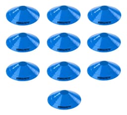 Conos Tortuga Futbol Pack X 10 Agilidad Marca Energy Fit Color Azul